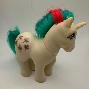 Vintage 1984 G1 My Little Pony MLP GUSTY Unicorn Maple Leaf